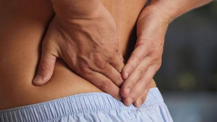 Kellemetlen érzés a hát alsó részén ágyéki osteochondrosissal